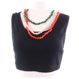 Top de cuello Loewe Paula's Ibiza Negro