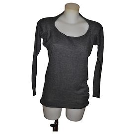 Pull Twin Set Gris en Laine S Gris