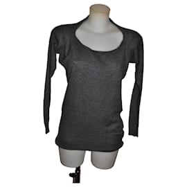 Twin Set Pullover Grau Wolle S Grau