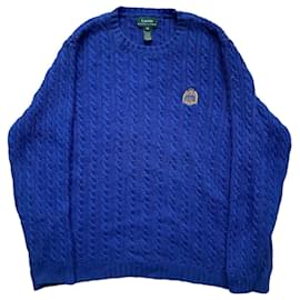 Blauer Baumwollpullover Ralph Lauren Blau