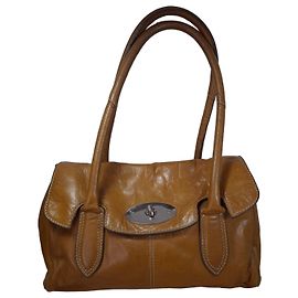Bolsa de couro marrom Clarks Marrom