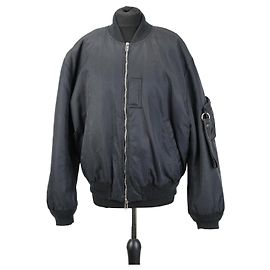 Bomber nera Off White da donna Nero