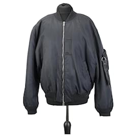Off White black bomber jacket Black