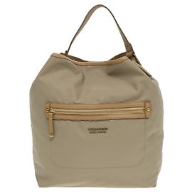 Borsa a spalla Burberry Blue Label in nylon medio Beige