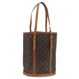 LOUIS VUITTON Bolsa de Ombro Monogram Bucket GM M42236 LV Auth ka3186 Monograma