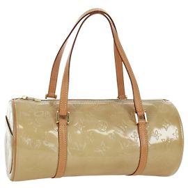 LOUIS VUITTON Sac à main Monogram Vernis Bedford Beige M91006 LV Auth am11044V Beige