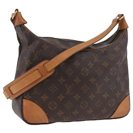 LOUIS VUITTON Borsa a Spalla Monogram Boulogne 30 M51265 LV Auth ep13724 Monogramma