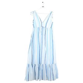 Claudie Pierlot Vestido de algodão azul Azul