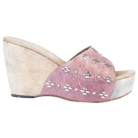 Autre Marque Calleen Cordero Luna Flora Wedge Rose Chair