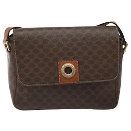 Céline Borsa a tracolla Celine Macadam Canvas Marrone