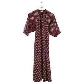 Céline Braunes Kleid Braun