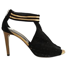 Décolleté Sergio Rossi in pelle nera Nero