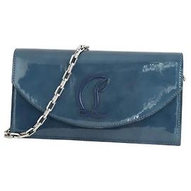 Christian Louboutin Clutch azul Azul