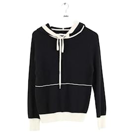 Max & Moi Schwarzer Pullover Schwarz