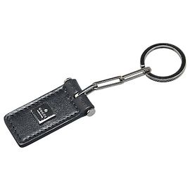 Charm in pelle e metallo senza nome ufficiale Gucci Nero Argento