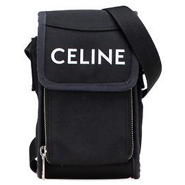 Céline Borsa a Spalla in Tela Celine Trekking Mobile Nero