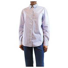 Aime Camicia in cotone a righe blu - taglia UK 6 Blu