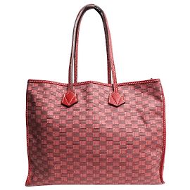 Moreau Bolsa tote de lona vermelha Vermelho