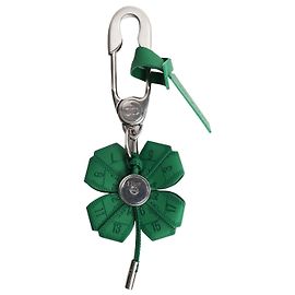 Dior Porte-clés Trèfle Vert Vert