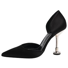Staud Black satin heels - size EU 39 Black