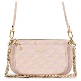 Borsa a Spalla Monogram Empreinte Summer Stardust Multi Pochette Accessori per Donne LOUIS VUITTON Rosa