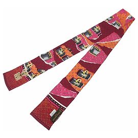 Louis Vuitton Scarf Bandeau Monogram Keepall Pattern % Silk Multicolor Accessory Women's LOUIS VUITTON accessory scarf monogram Multiple colors