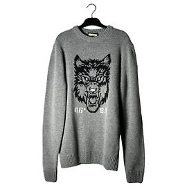 Autre Marque AERONAUTICA MILITARE Wollpullover Grau M Grau