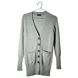 Autre Marque Joe Taft Cardigan aus grauer Kaschmir Grau