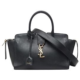 Saint Laurent Cassandra Downtown Baby Handtasche Schwarz