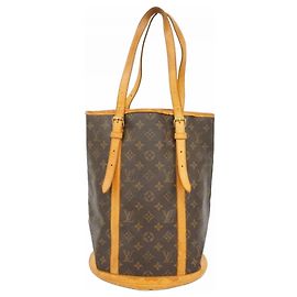 Borsa Tote Monogram Bucket GM di Louis Vuitton Marrone