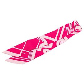 Bufanda de Seda Les Coupes Tattoo Twilly Rosa de Hermès Rosa