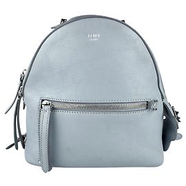 Fendi Rucksack aus hellgrau Leder Grau