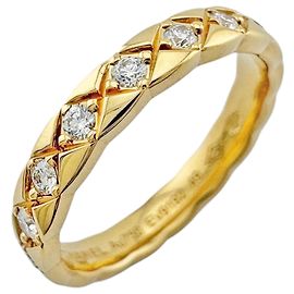 Anillo Full Diamond Coco Crush de Chanel Dorado