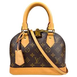 Sac à main Alma BB Monogram Louis Vuitton Marron
