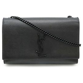 Bolsa de Ombro Kate Medium com Corrente Yves Saint Laurent Preto