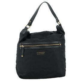 Borsa a spalla Burberry Blue Label in nylon medio Nero