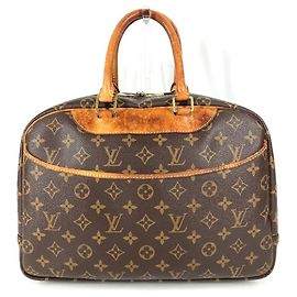 Sac Deauville Monogram Louis Vuitton Marron