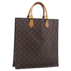 LOUIS VUITTON Bolsa Sac Plat Monogram M51140 LV Auth 170063 Monograma