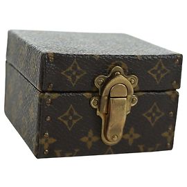 LOUIS VUITTON Monogram Eccrine Declaration Jewelry Box M21010 LV Auth LNZ845V Monogram