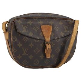 LOUIS VUITTON Bolsa de Ombro Monogram Jeune Fille MM M51226 LV Auth ARZ408 Monograma