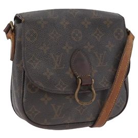 LOUIS VUITTON Borsa a Spalla Monogram Saint Cloud MM M51243 LV Auth ka3114 Monogramma
