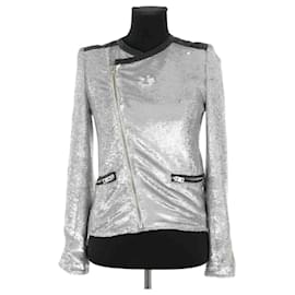 Iro Silberne Jacke Silber