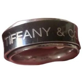 Anello Tiffany & Co Argento Nero Nero