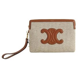 Céline Clutch Ecru Crudo