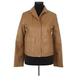 Yves Salomon Brown jacket Brown