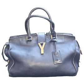 Yves Saint Laurent - Modèle Chyc - Cuir noir -  Très bon état Noir