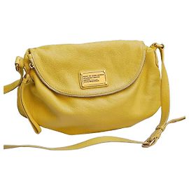 Marc by Marc Jacobs yellow grained leather bag – excellent condition Yellow