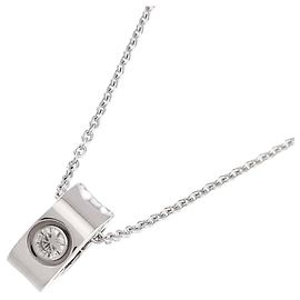 Diamantanhänger LOUIS VUITTON Empreinte aus Weißgold WG Silber