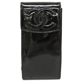 Bolsos Pequeños Negros de Charol Chanel Negro