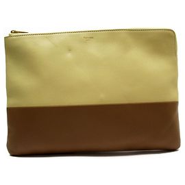 Céline Celine Outros Bolsas Clutch Marrons Marrom